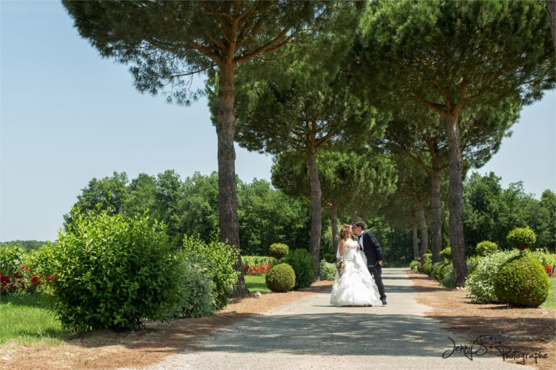 Mariage sur le thème des vignes - château Saint Louis (82)